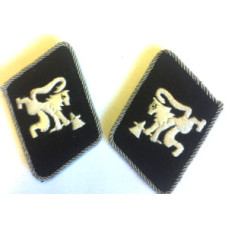SS Legion Norwegian Officer collar tabs