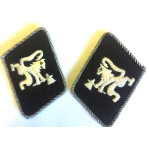 SS Legion Norwegian Officer collar tabs