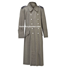 German M40 Field Grey Overcoat - For Hire