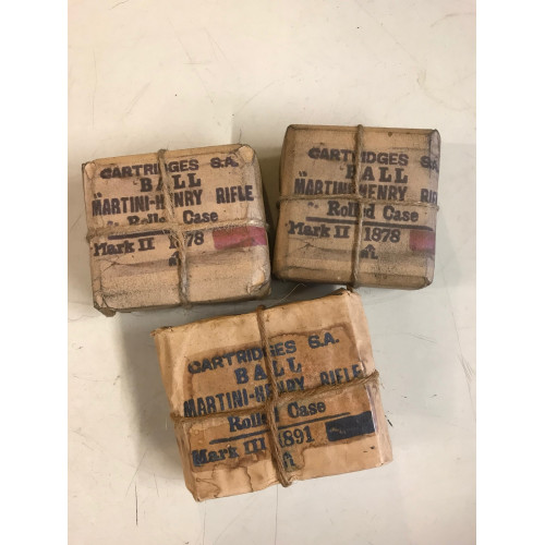 MILITARY PROP HIRE - Martini Henry Cartridge cases 