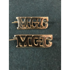 Machine Gun Corps shoulder titles WW1 
