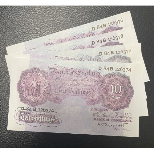 MILITARY PROP HIRE - 1939 - 45  WW2 money 10 shilling notes