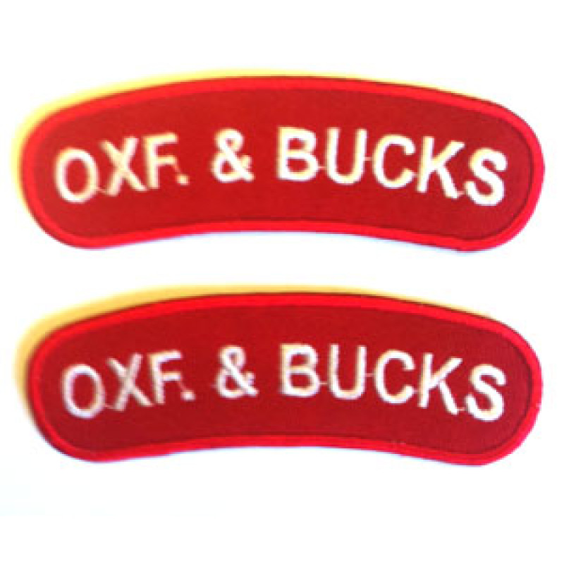 Ox and Bucks Shoulder titles