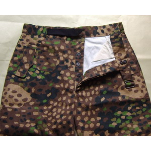 German Waffen SS Panzer Wrap Pea Dot Camouflage Trousers