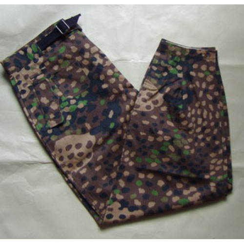 German Waffen SS Panzer Wrap Pea Dot Camouflage Trousers