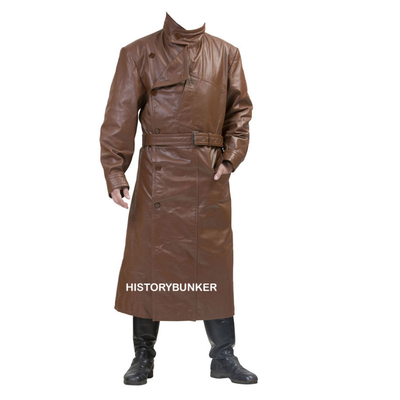 WW1 RFC Royal Flying Corps leather coat - non vintaged look