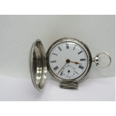 1907 Silver Half Hunter Pocket Watch