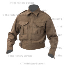 WW2 British Army 37 Pattern Battle Dress Blouse - Tunic Only