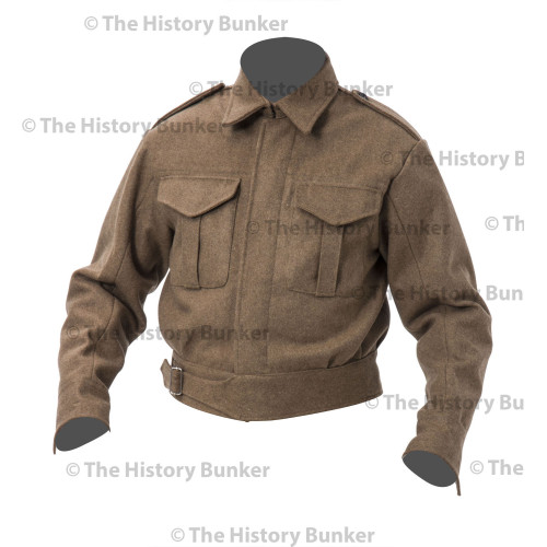 WW2 British Army 37 Pattern Battle Dress Blouse - Tunic Only