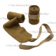 WW1 British puttees leg wraps - pair - made in England