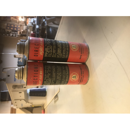 MILITARY PROP HIRE - Lice Powder Tins 