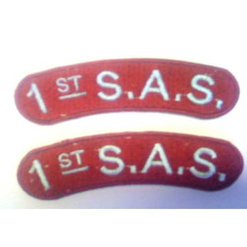 1st SAS Shoulder Titles 