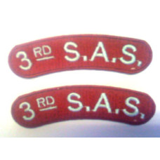 3rd SAS Shoulder Titles
