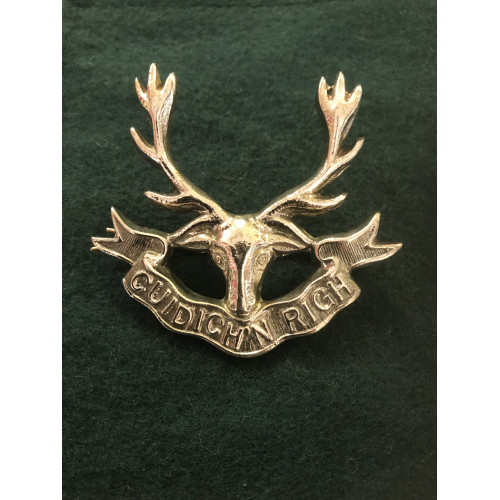Seaforth Highlanders regiment cap badge WW1 