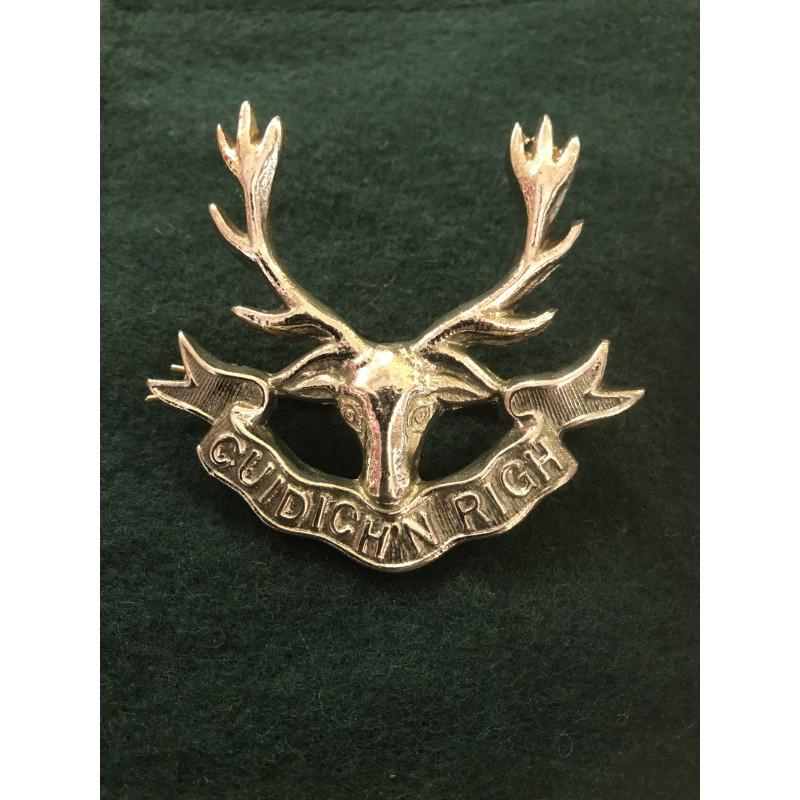 Seaforth Highlanders regiment cap badge WW1 