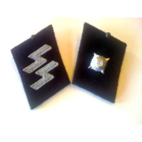 SS Unterscharfuhrer (Sergeant) Collar Tabs