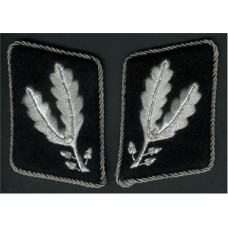 SS Oberfuhrer 1st version collar tabs