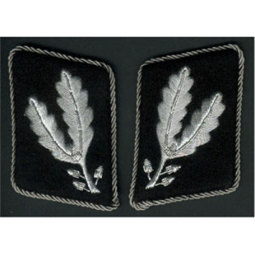 SS Oberfuhrer 1st version collar tabs