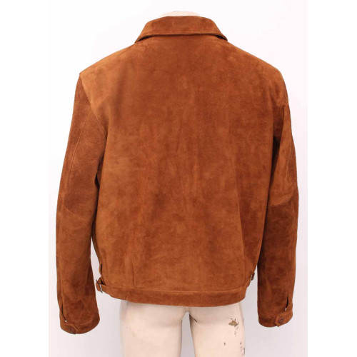 WW2 German Luftwaffe Eric Hartmann SUEDE jacket BROWN