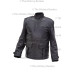 WW1 Royal Flying Corps leather coat  short version - BLACK