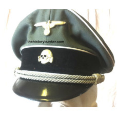 Tricot SS visor - WW2 German officers cap