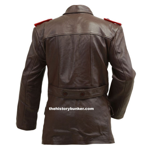 U-Boat DECK leather jacket - German Navy leather (BROWN) - vintage leather jacket