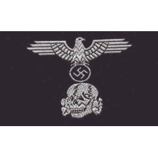 SS Panzer Enlisted Man M43 BeVo Cap Badge