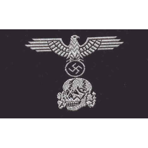 SS Panzer Enlisted Man M43 BeVo Cap Badge