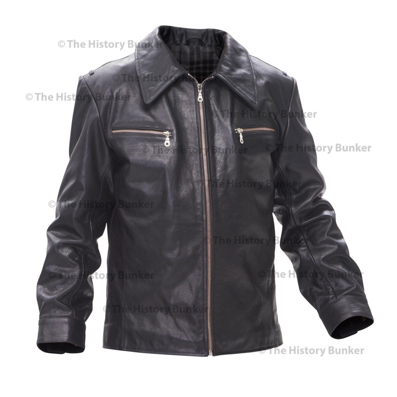 WW2 German Luftwaffe Stumbock leather jacket BLACK