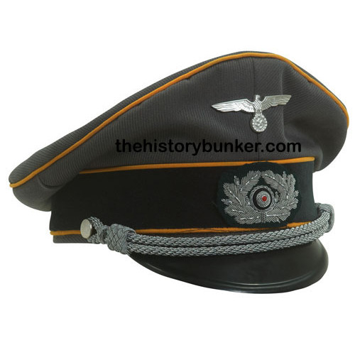 WW2 Heer Signals - German Officers Cap